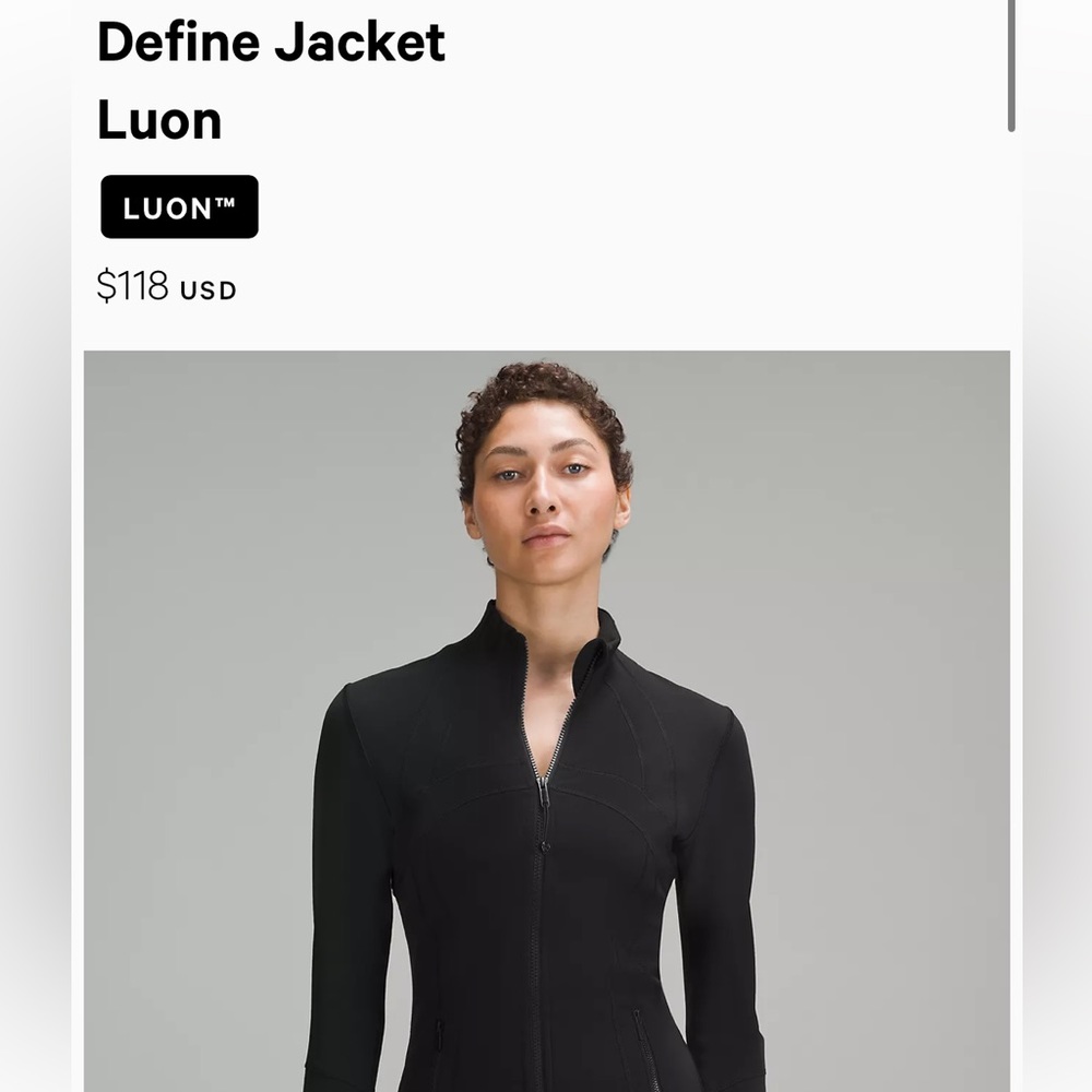 Lululemon Define Jacket